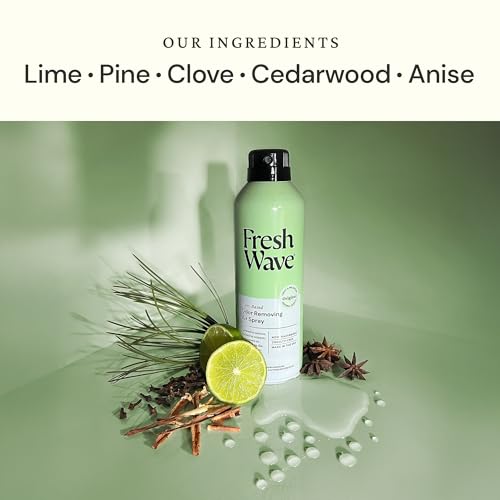Fresh Wave Original Air Freshener Spray, 8 oz Room Odor Eliminator | Fine mist non-aerosol, Plant oil formula, Bathroom and pet area safe, No sulfates or parabens, Fabric and linen spray - size: 8 Ounce (Pack of 1)