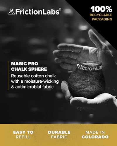 Friction Labs Magic and Magic Pro Chalk Bundle | Premium Hand Grip for Climbing, Lifting & Gymnastics