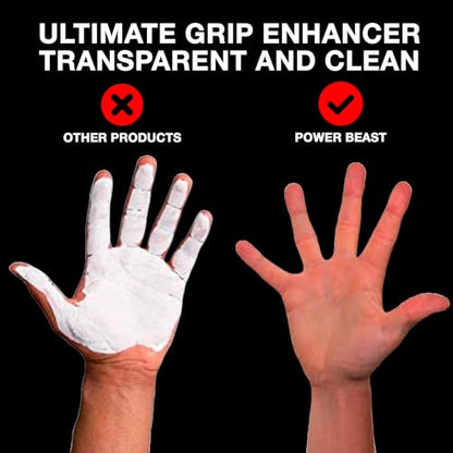 Clear Liquid Chalk, Non Sticky Grip Enhancer, Dry Hands, Transparent Liquid Chalk, Anti-Slip Solution, Dry Grip for Tennis, Golf, Pole Dancing, Gaming, and All Sports - size: 200ML