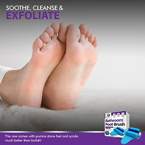 in Shower Foot Scrubber with Pumice Stone