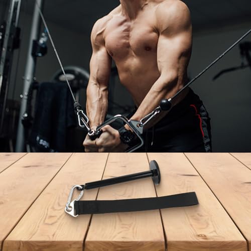 Arm Training Strap Wrist and Forearm Strength, 13.8 in Length Nylon and Metal Weight Loading Belt with Carabiner Biceps and Upper Body Workout