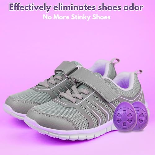 Air Jungles Shoe Deodorizer Balls 12 Ct, Lavender Scent | Odor Remover Balls for Sneakers, Gym Bags, Lockers, Closets, Hampers, and Drawers, Essential Oil Provides Natural Freshness - size: 6 Count (Pack of 2)