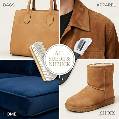 Suede Brush for Shoes,Suede Nubuck Eraser,Suede Shoe Cleaner Kit, Nubuck Cleaning Kit 3PCS