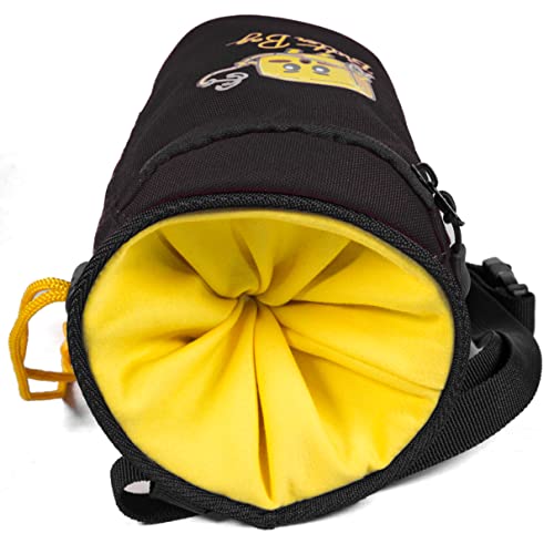 Chalk Bag Rock Climbing | Bouldering | Butter Bag | Cell Phone Pocket and Adjustable Waist Strap | Cute | Funny | Nips and Randy | Weightlifting | Bodybuilding