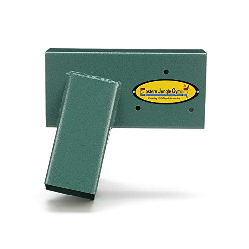 Eastern Jungle Gym Easy 1-2-3 A-Frame Swing Set Bracket, Green | Heavy Duty Swingset Bracket for Easy, Simple Installation | DIY Swing Set Part to Build Playground Sets for Backyards - style: A-Frame Swing Set Bracket