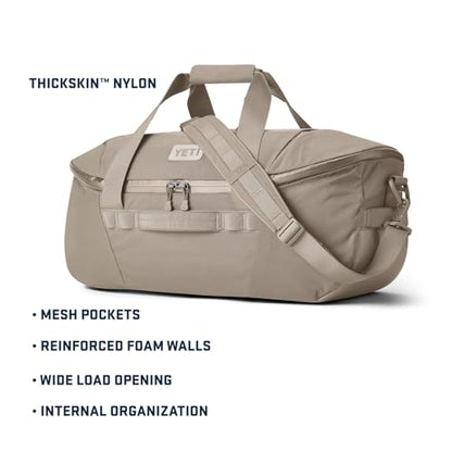 YETI Crossroads Duffel Bag - color: Cape Dark Taupe, size: 60L