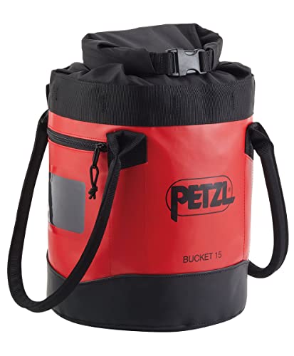 PETZL BUCKET Upright Rope Bag - color: Red, size: 15 Liters