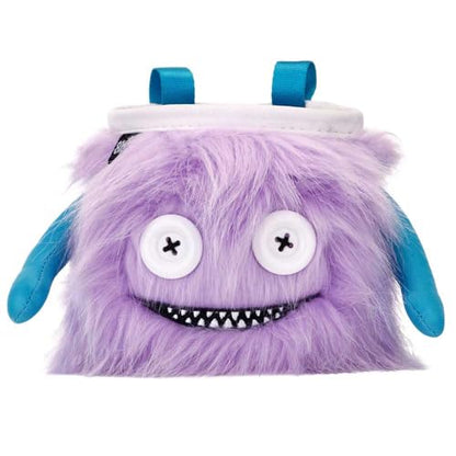 8BPLUS Chalk Bag for Rock Climbing and Bouldering, Chalk Pouch incl Belt & Biner – Cute Funny Character Design, Wide Opening, Gear with Personality, Gift for Climbers - style: LILLY