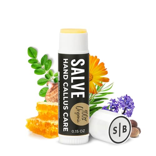 Callus Recovery Salve for Athletes – Organic Callus Balm for Grip Athletes, Fresh Rips & Dry Calluses – Non- Greasy Targeted Application 0.15 o z - size: 0.15 Ounce (Pack of 1)