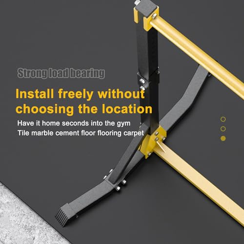 Pull Up Station, Portable Pull-up Bar Station, Free Standing Pull Up Bar for Home Gym, Pull Up Stand Station 400LBS with 11 Gears Adjustment