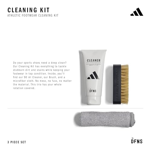 adidas CARE Sports Shoe Cleaner | Shoe Cleaning Kit - style: 3-piece Sneaker Cleaner
