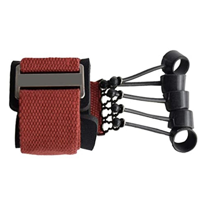 Finger Extensor Exerciser, Trainer Resistance Band Stretcher Strengthener, Finger Stretcher Trainer with Resistance Band for Men Women Grip Strengthener, Extens