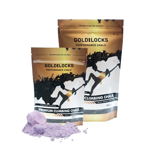 Goldilocks Chunky Chalk for Rock Climbing, Crossfit, Weight Training, Gymnastics, & More - Parent - color: Purple, size: 2 oz