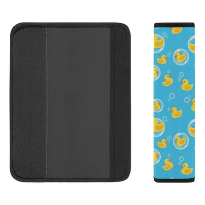 Soft Padded Car Seat Belt Pad for Child, Most Cars, 2 Piece Yellow Rubber Ducks Seat Belt Cushion Comfortable Driving - color: Pattern 939