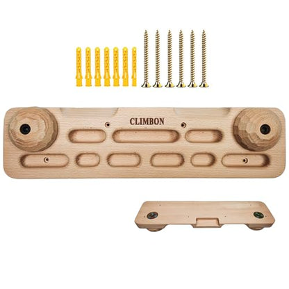 Wooden Hold Board Wall Climb Handle Frame Rock Climbing Pull Up Training | Climbing Wall Climb Handle Frame for Indoor Home Gym - color: A