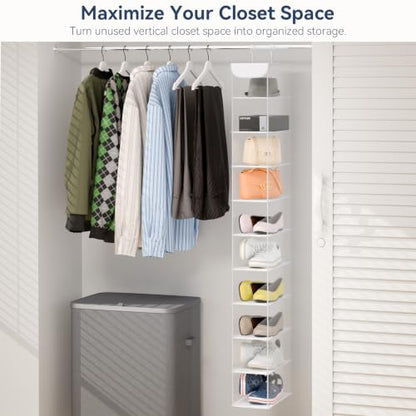 Whitmor 10 Section Hanging Shoe Shelf