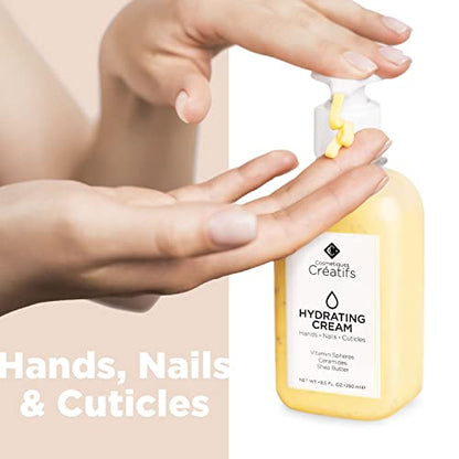 Moisturizing Hand Cream for Dry, Cracked Hands, Nails and Cuticles - 8.5 fl. oz. - Anti-Aging Skin Moisturizer with Vitamin E, Shea Butter, and Ceramides - size: 8.5 Fl Oz (Pack of 1)