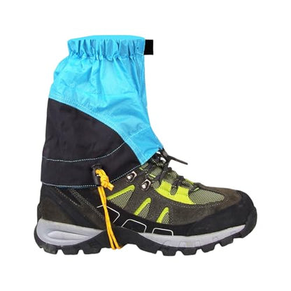 for Hiking in Snow Sand Conditions Light Weight Ripstop Nylons Regulable Fit Desert - color: Blue