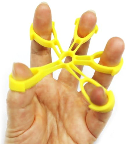 Grip Strengthener Hand Exerciser Ball, Yellow, TPR Material, Ellipse Shaped, Physical Therapy Hand Exercisers for Rehab, Arthritis, Carpal Tunnel, Stress Relief - color: Yellow