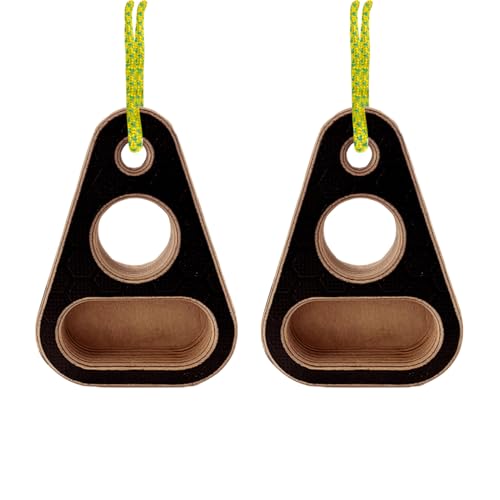 Climbing Fingerboard Wood Portable Workout Equipment | Pull-Up Training Fingerboard for Enthusiasts Trainers Women Men Adults Athletes Beginners Professionals Players Apartment