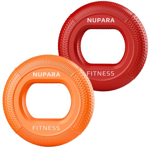 Grip Strength Trainer - Grip Strength Ring, Forearm Strengthener, Hand Strengthening Device, and Hand Gripper Strengthener. 2-pack - color: Core