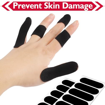 Guirnd Bowling Tape 100 PCS, Black Elastic Bowling Thumb Tape for Bowlers Exercise Sport, Sweat Absorbing Bowling Finger Tape for Women and Men, Finger Tape for Bowlers