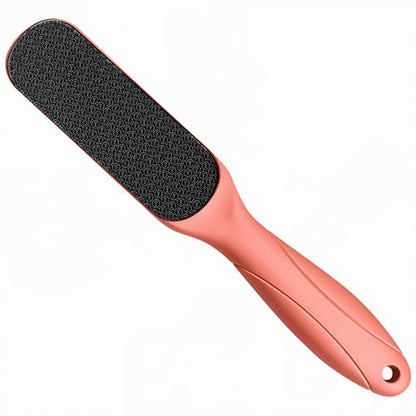 Nano Glass Foot File, Callus Remover for Feet, Wet and Dry Feet Dead Skin Remover, Durable Foot Scrubber, Double-Sided Safe Hygienic Pedicure Tools for Feet, Long Lasting Foot Care Soft Smooth Feet - style: Rose gold