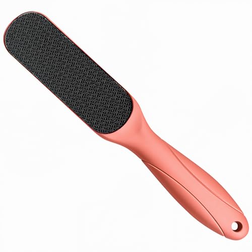 Nano Glass Foot File, Callus Remover for Feet, Wet and Dry Feet Dead Skin Remover, Durable Foot Scrubber, Double-Sided Safe Hygienic Pedicure Tools for Feet, Long Lasting Foot Care Soft Smooth Feet - style: Rose gold