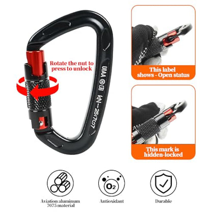 Tree Climbing Gear - Tree Climbing Spikes,for Hunting, Fruit Picking,Climbers of tree climbing equipment - color: Tree Climbing Gear Set 008