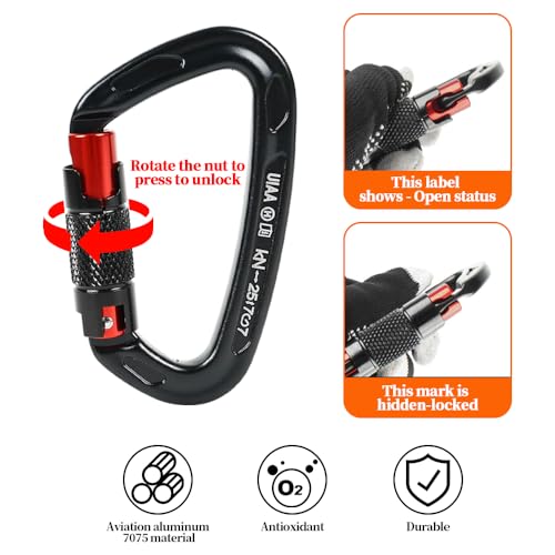 Tree Climbing Gear - Tree Climbing Spikes,for Hunting, Fruit Picking,Climbers of tree climbing equipment - color: Tree Climbing Gear Set 009