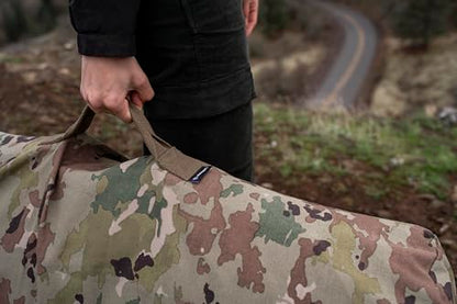 STANSPORT - Deluxe Duffel Bag With Zipper For Gym, Travel, & Storage - color: Camo, style: 50” X 18” X 18”