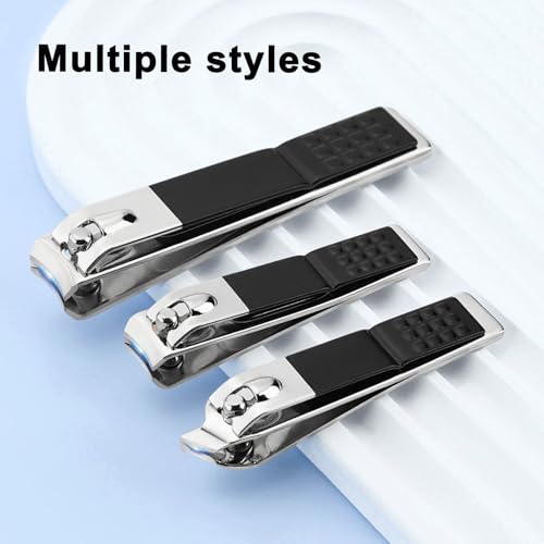 Nail Clippers Set - 4 Pcs Professional Nail Care Kit with Case, Portable Grooming Tool for Men & Women,Great Christmas Gift,Stocking Stuffers Ideal