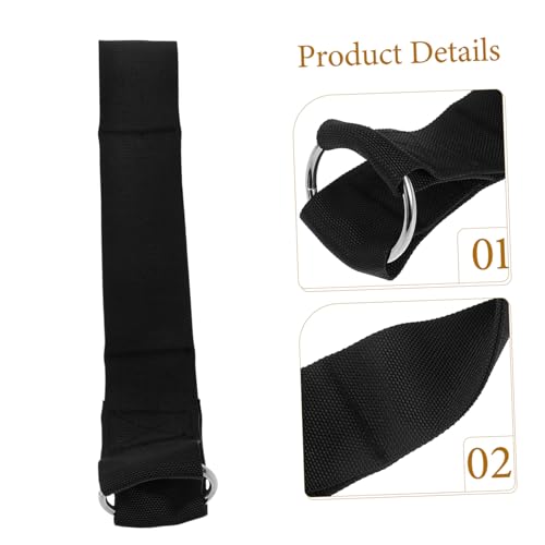 Outanaya Dumbbell Loading Strap for Weight Plates Fitness Belt for Barbell Training Easy Installation Versatile Design for Resistance and Strength Training