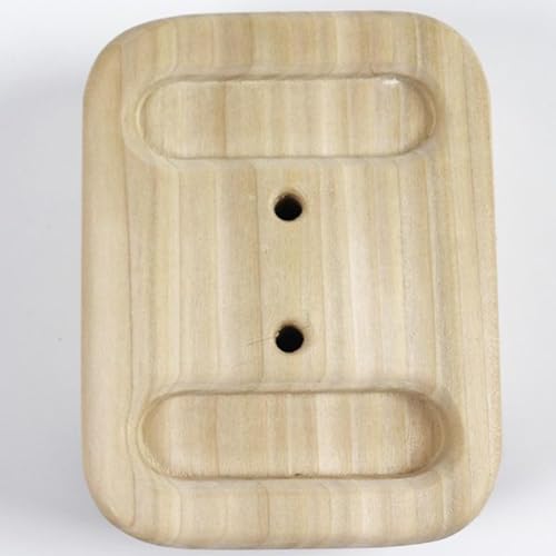 Climbing Hangboard for Finger Training, 12x15x4cm (4.72x5.91x1.57in), Wooden Portable Rock Climbing Training Hand Grip Strengthener for Home Gym