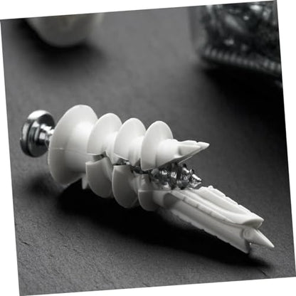 Alipis Hollow Wall Anchors and Self-Drilling Screws Kit 50 Sets Heavy-Duty Drywall Anchors Screws for Secure TV Mounting and Picture Hanging