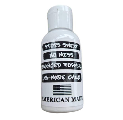 Chalk It Out Weightlifting Liquid Gym Chalk Made in The USA - No Mess, No Dust, for Gymnastics, Rock Climbing, Workout Lifting, Cross Fitness Training, and Tennis 2 OZ