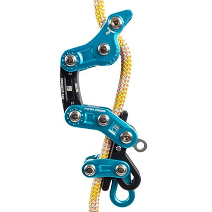Notch Rope Runner Vertec Ultimate Climbing & Work Positioning Device, Tool-Free Adjustability, Midline Attachable, Use with Lines 11-12.9mm (99703)