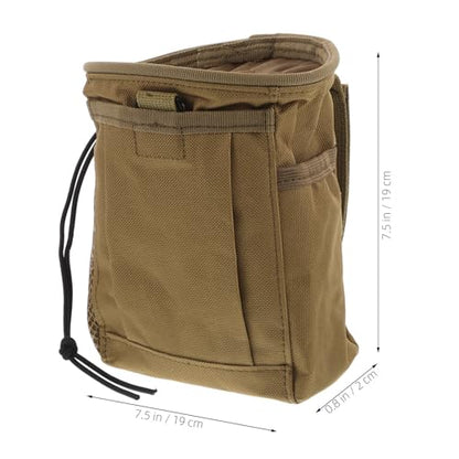 Lightweight Outdoor Utility Pouch Multipurpose Fanny Pack with Drawstring Chalk Holder Adjustable Waist Pouch for Hiking and Outdoor Activities Made of Sturdy Oxford Cloth