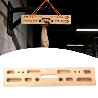 Climbing Fingerboard Multi-grip Heavy Duty | Rock Climbing Pull Up Bar Grip Trainer for Climbers Beginner Men Women Home Gym Indoor Fitness Workout