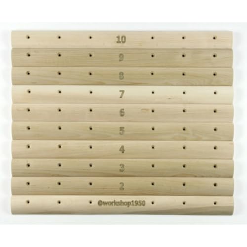 Campus Rungs G (Set of 10 pcs) | for Climbing Walls - size: 32mm (1 1/4")