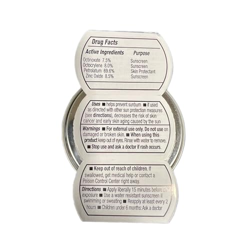 Dermatone Skin Protector w/Zinc | Skin Balm for Face & Lips | Barrier Cream for Sun, Wind & Cold | SPF 30 Zinc Sunscreen | Moisturize, Heal & Repair Dry Skin, 0.5 oz - size: 0.5 Ounce (Pack of 1)