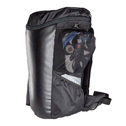 TRANGO Crag Pack 2.0-45L Climbing Backpack with Rope Bag Compartment, Mini Tarp, Shoe Pouch, Rock Climbing & Bouldering, Black/Yellow - color: Black/Yellow