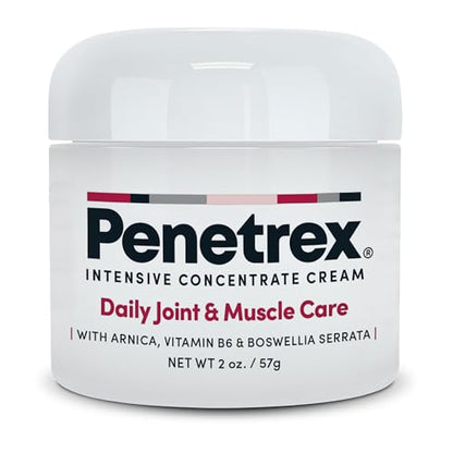 Penetrex Daily Joint & Muscle Care Cream – Soothing Botanical Formula with Arnica, Vitamin B6 & MSM – Lightweight Fast-Absorbing Cream for Everyday Movement - Non-Greasy - Light Scent- 2 oz - size: 2 Ounce (Pack of 1)