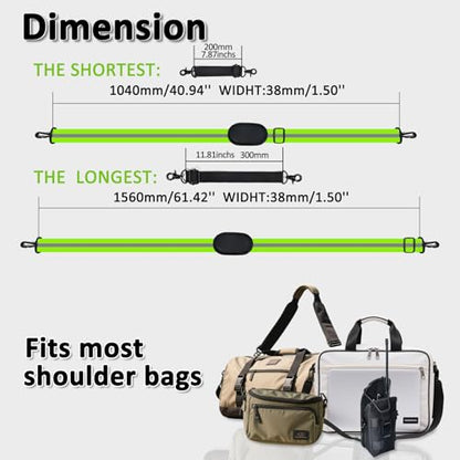 HYS MOLLE Radio Pouch, Universal Walkie Talkie Holster for Duty Belt & Vest | Adjustable Reflective Shoulder Strap W/Padded Non-Slip, Anti-Sway Strap, Hands-Free Tactical Handheld Radio Holder - color: Black