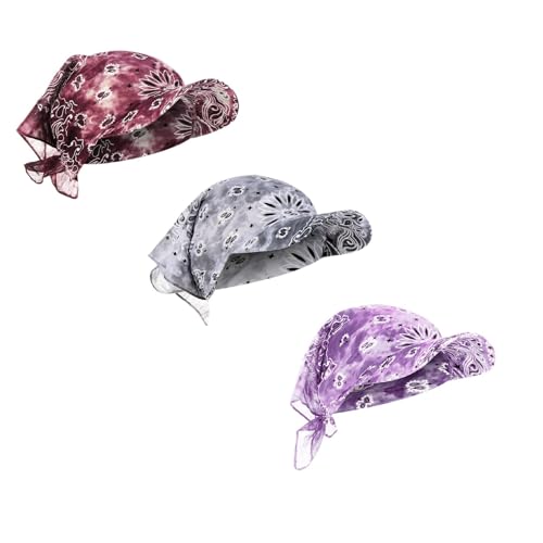 Women Printing Sun Cap Head Hat Hut 33 Hat Racks for Baseball Caps Wall Mounted - color: Purple+coffee+grey
