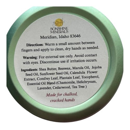 Send + Mend Climber's Hand Salve - Rock Climbing Gifts - Moisturizing Balm for Bouldering, Lifting & Gymnastics Hands - 2 oz