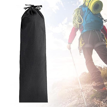 Nylon Drawstring Bags Portable Storage Bag Camping Carrier Organizer Carrying Bag Pouch for Hiking Fishing Tent Poles Backpacking Traveling, 21cmx60cm - size: 21cmx60cm