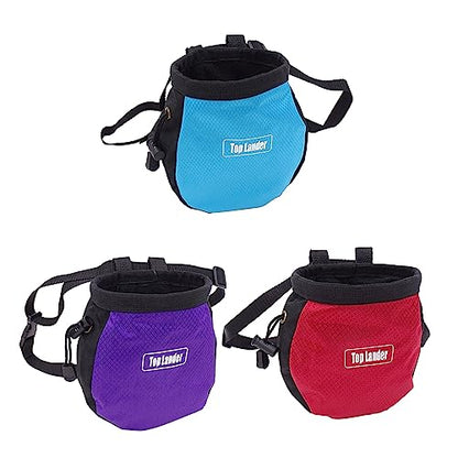Camper Accessories, Powder Bag Pockets Rock Climbing Chalk Bag Waterproof Powder Pocket