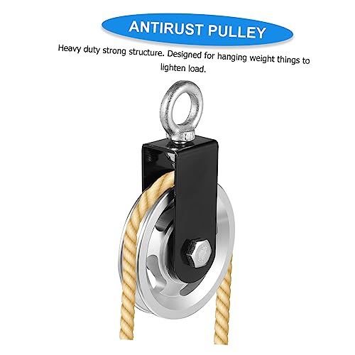 Strength Training Accessories Bearing Lifting Pulley Stand Silent Wheel Design