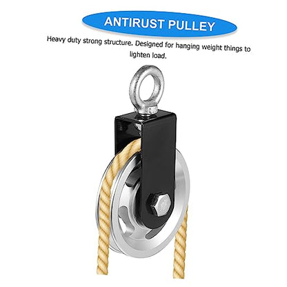 Strength Training Accessories Bearing Lifting Pulley Stand Silent Wheel Design